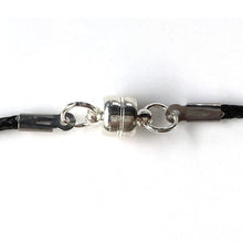 Load image into Gallery viewer, Breakaway Mask Chain. Safe Mask Strap - Sliver Paperclip Chain with Hibiscus Clasps I Made in Hawaii