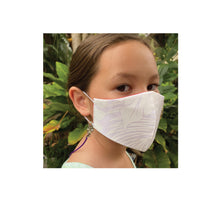 Load image into Gallery viewer, Breakaway Mask Lanyard. Safe Mask Strap, Classic Style - Special Edition Silver Floral Clasps I Made in Hawaii
