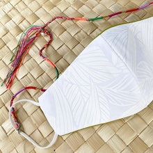 Load image into Gallery viewer, Breakaway Mask Lanyard. Safe Mask Strap, Tassel Style (3-strap pack)  I  Made in Hawaii
