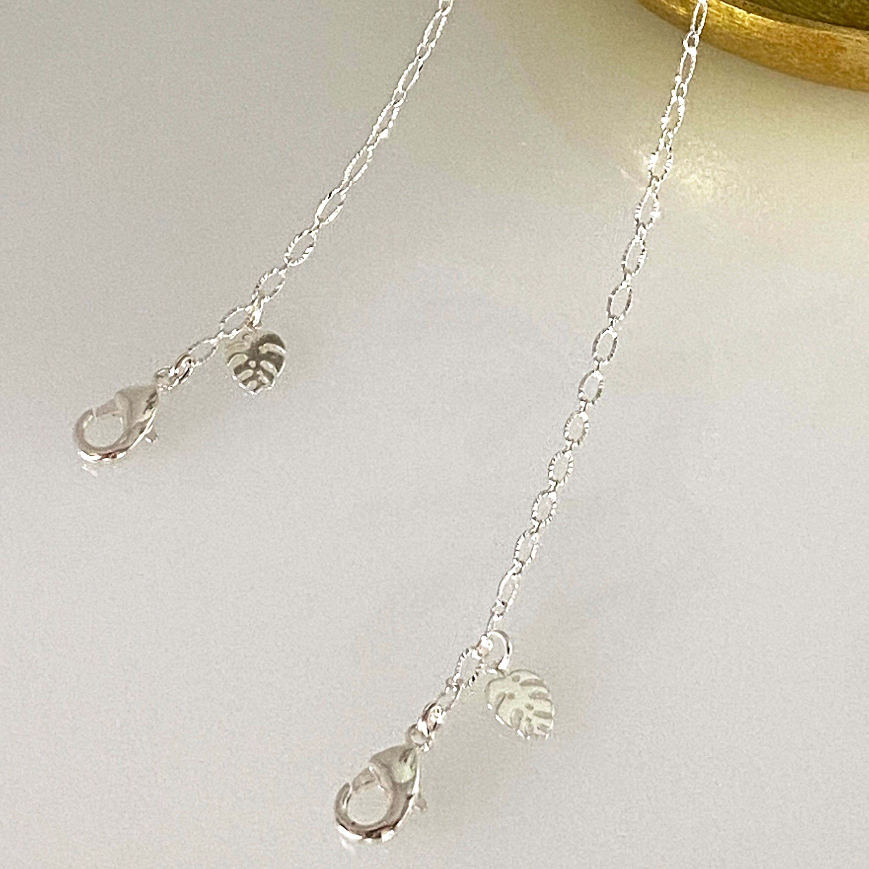 Breakaway Mask Chain. Safe Mask Strap, Silver Texture-Cut Chain - Mons ...